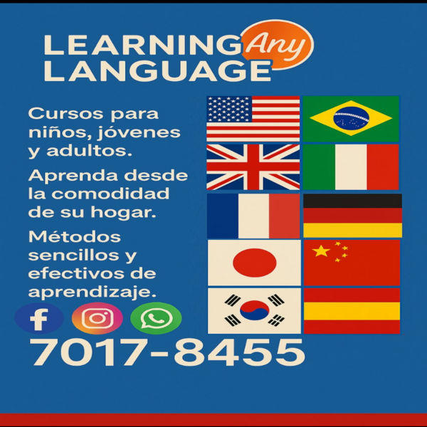 Learning Any Language ad
