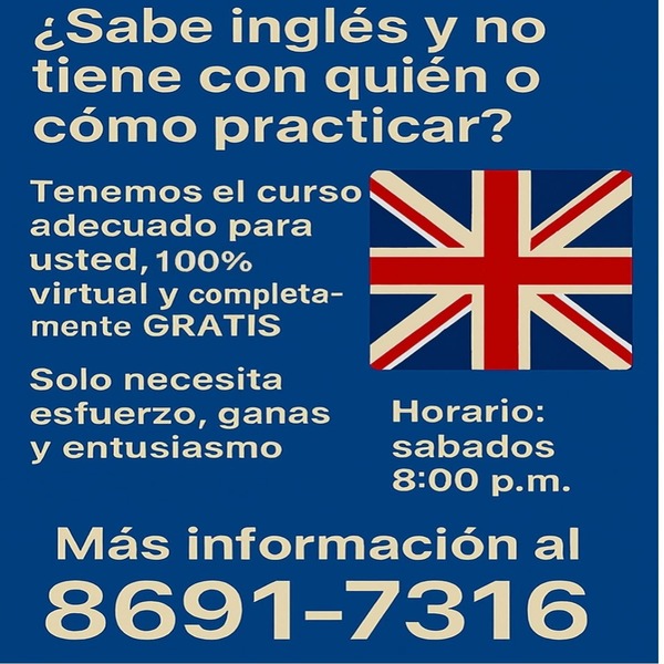 English course ad